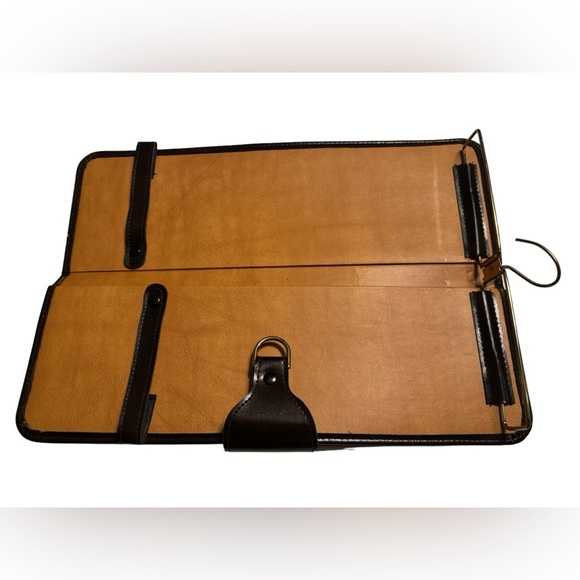 Nice Vintage Black Men’s Neck Tie Travel Case - Picture 2 of 9